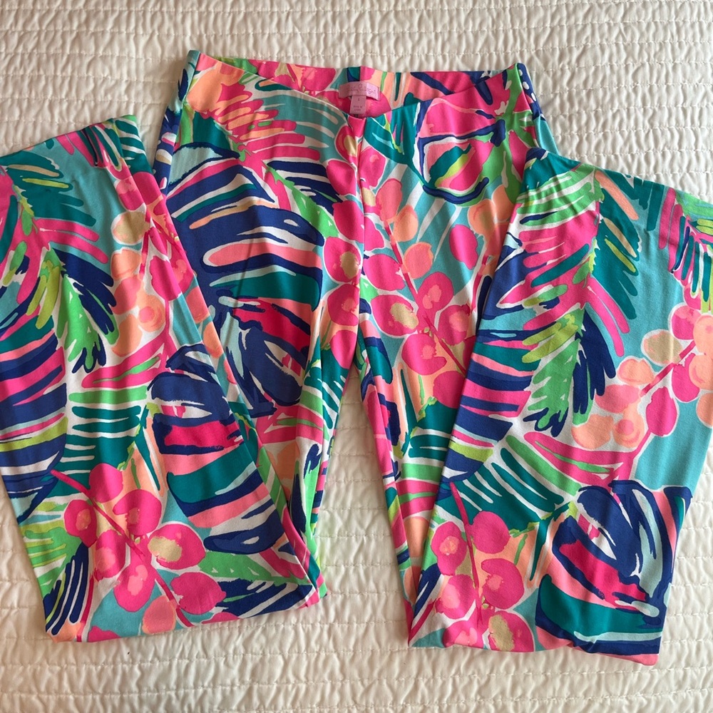 Lilly Pulitzer Georgia May palazzo pant in Exotic Garden size S small